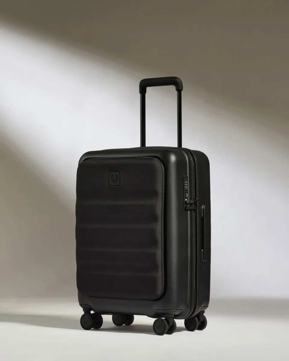 Antler Icon Stripe Cabin with Pocket Suitcase