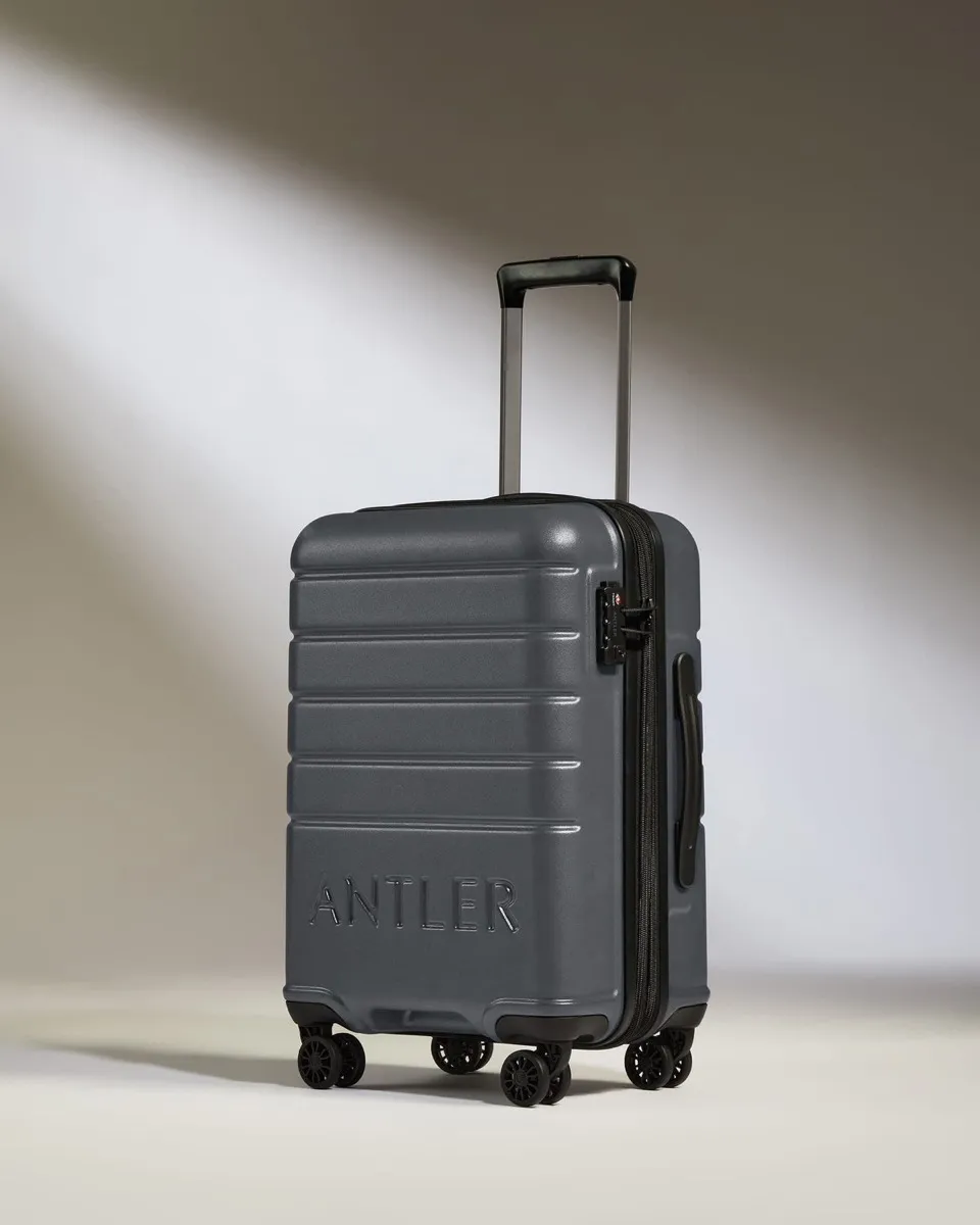 Antler Logo Expandable Cabin Suitcase