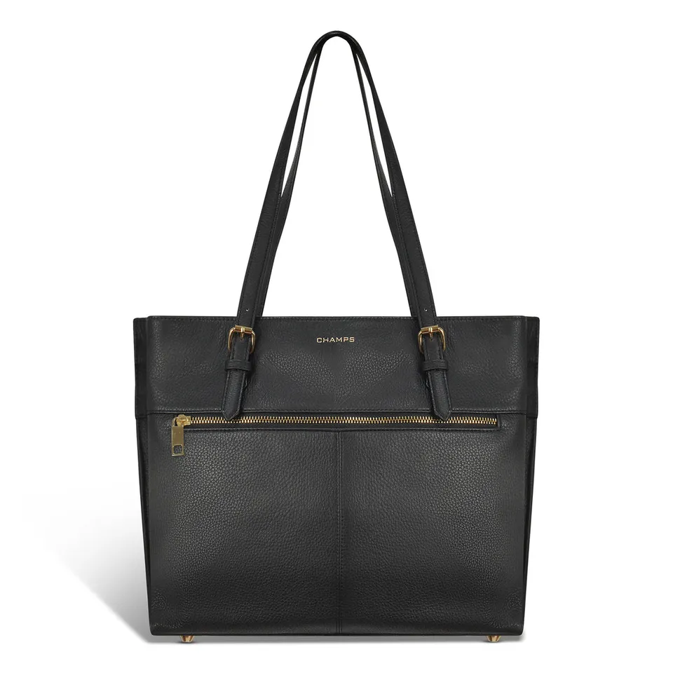 Champs Luggage Gala Leather Tote Bag
