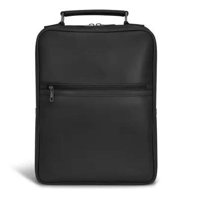 Champs Luggage Onyx Leather Compact Backpack