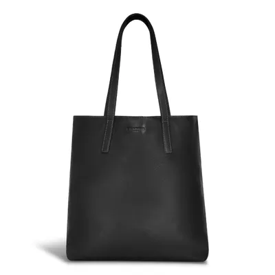 Champs Luggage Onyx Leather Vertical Tote