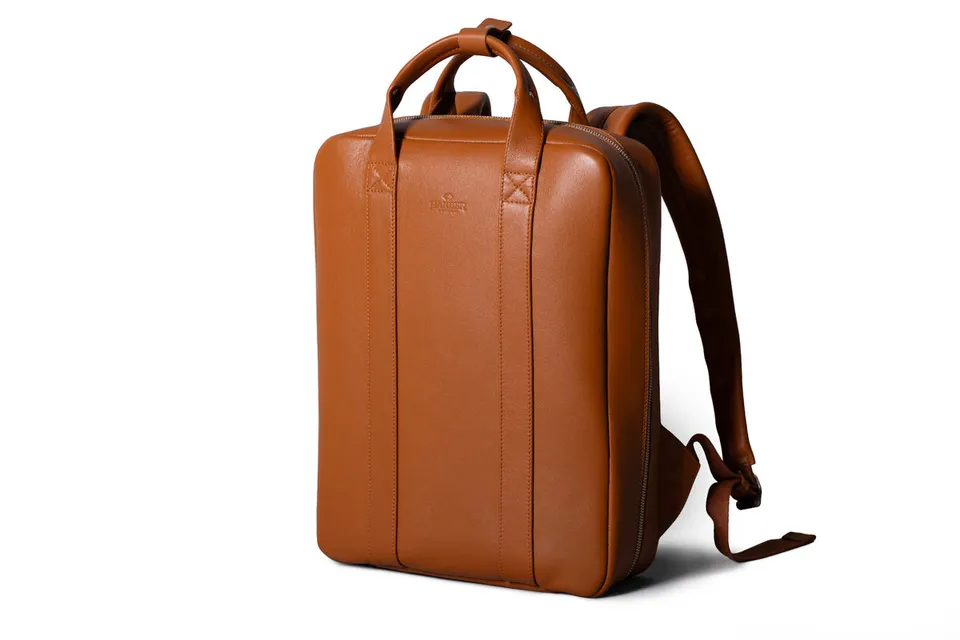 Harber London Leather Backpack