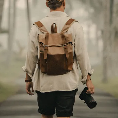 Kovered Witham Fold Top Backpack