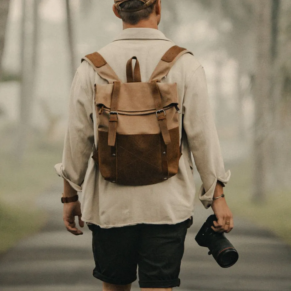 Kovered Witham Fold Top Backpack